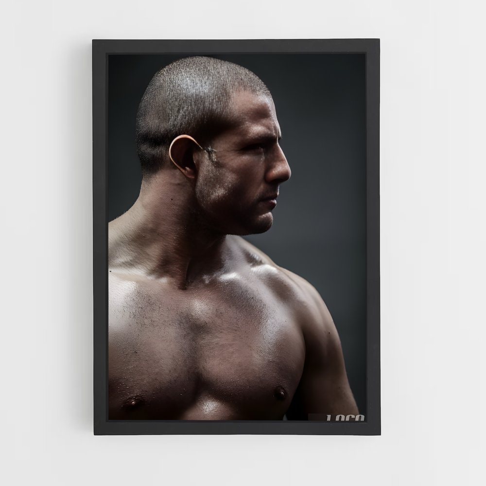 Poster Regard Éclairé – affiche Kick-boxing (vue 2)